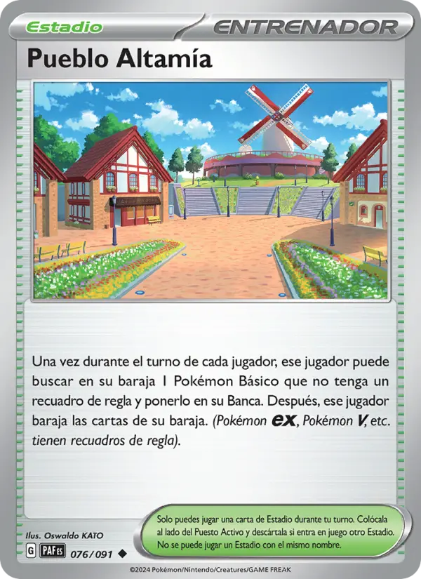 Pueblo Altamía, Destinos de Paldea No. 076