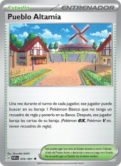 Pueblo Altamía, Destinos de Paldea No. 076 Normal