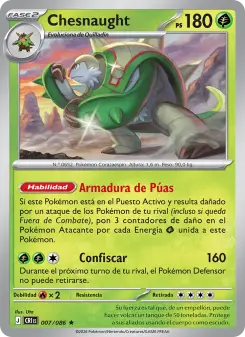 Chesnaught, Caos Creciente No. 007 Holo