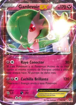 Gardevoir EX, Asedio de Vapor Nº 78 Normal