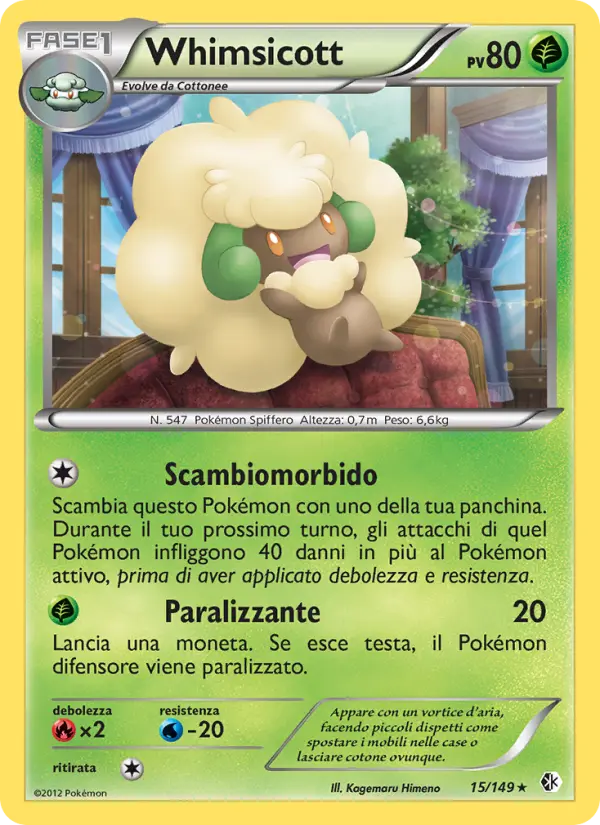 Whimsicott, Confini Varcati No. 15