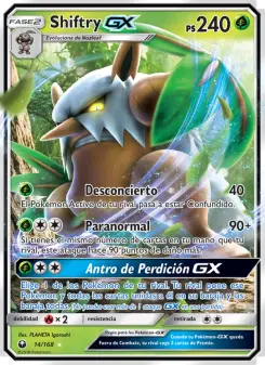 Shiftry GX, Tormenta Celestial No. 14 Normal
