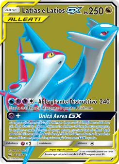 Latias e Latios GX, Gioco di Squadra Nº 169 Normal