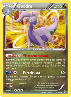 Goodra, Fuoco Infernale No. 74 Normal