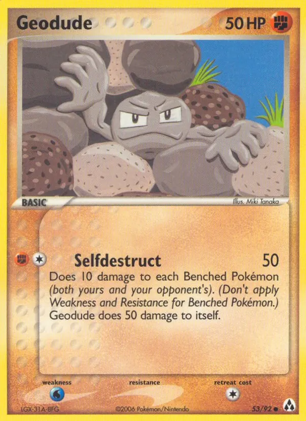 Geodude, Legend Maker Nº 53