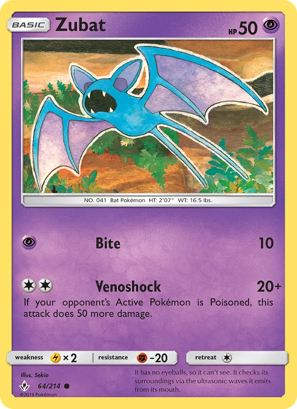 Zubat, Unbroken Bonds No. 64