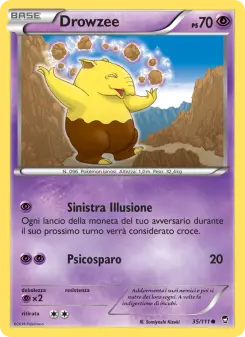 Drowzee, Colpi Furiosi Nº 35 Normal