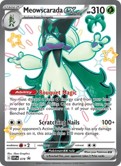 Meowscarada ex, SVP Black Star Promos No. 078 Holo