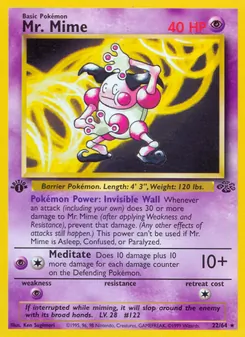 Mr. Mime, Jungle Nº 22 Normal