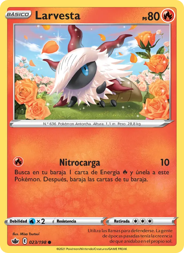 Larvesta, Reinado Escalofriante No. 23