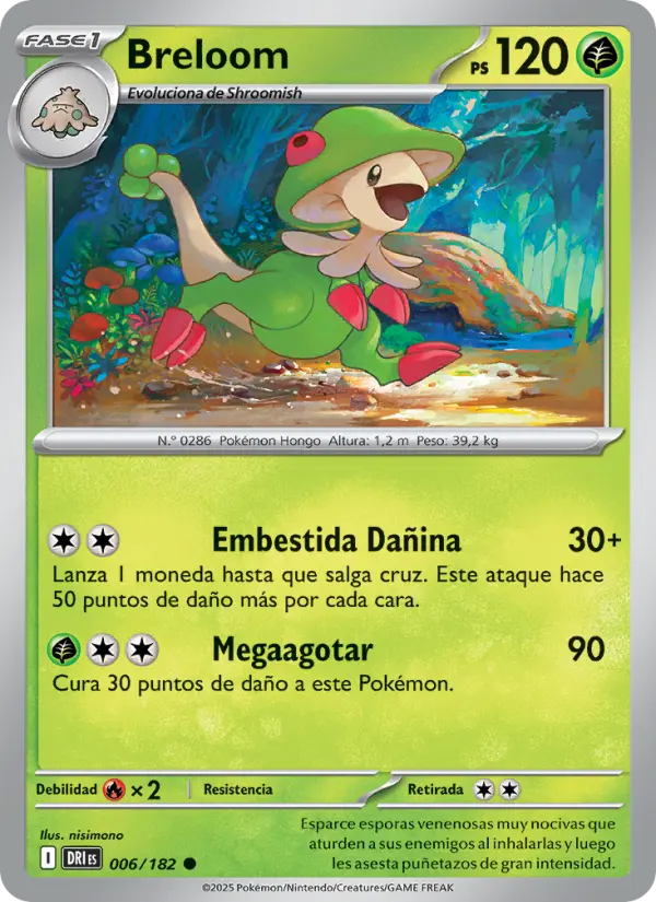 Breloom, Rivales Predestinados No. 006