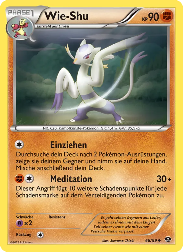 Wie-Shu, Kommende Schicksale No. 68