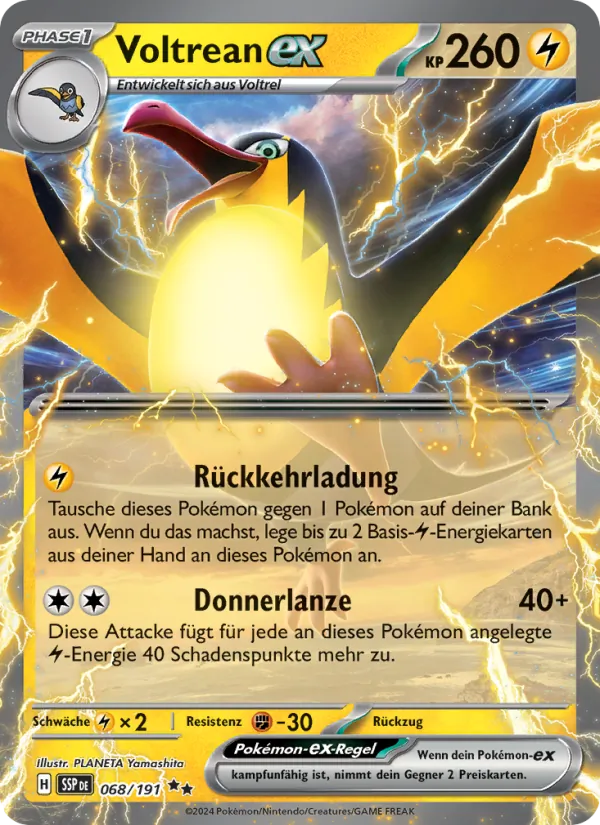 Voltrean-ex, Stürmische Funken No. 068