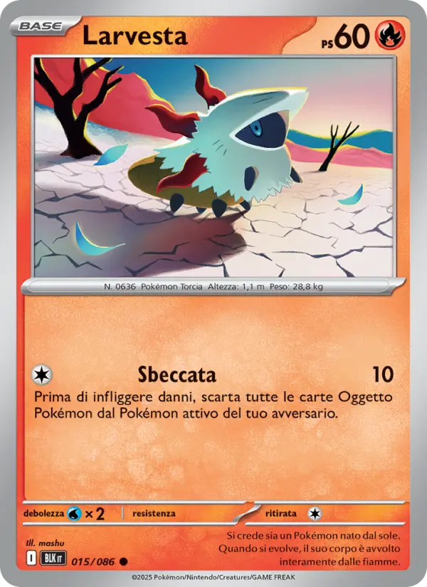 Larvesta, Luce Nera No. 015