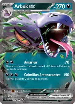 Arbok ex, 151 No. 024 Holo