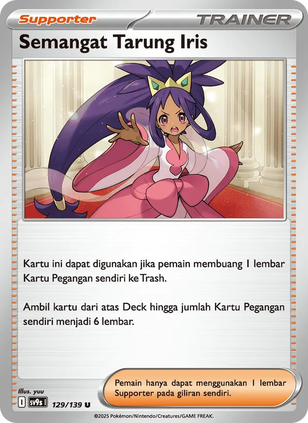 Semangat Tarung Iris, Ikatan Takdir No. 129