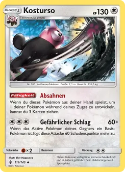 Kosturso, Stunde der Wächter Nº 113 Normal