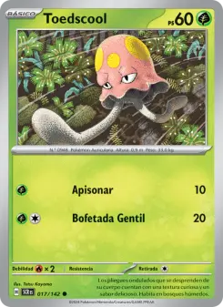Toedscool, Corona Astral Nº 017 Normal