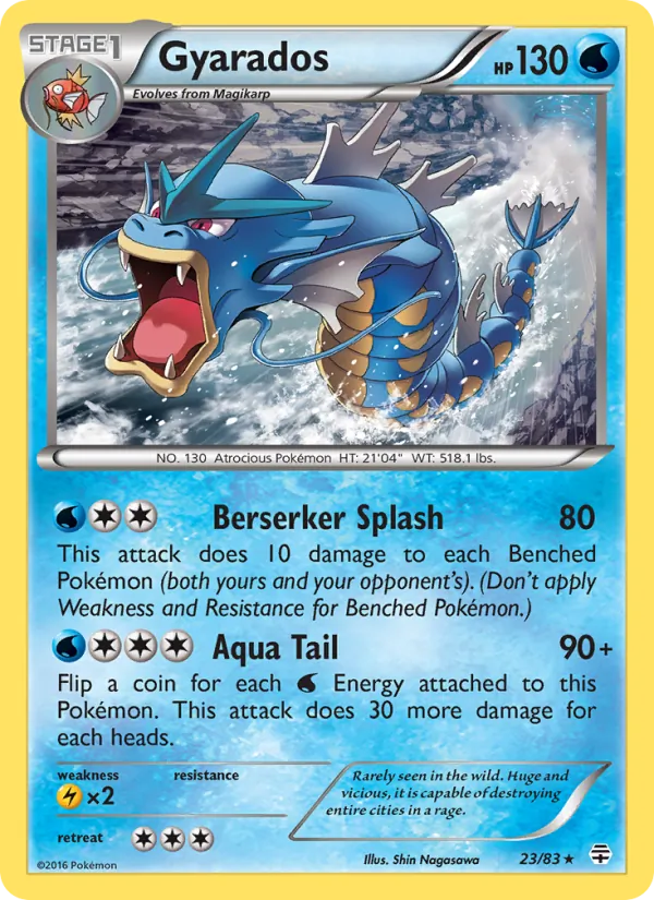 Gyarados, Generations Nº 23