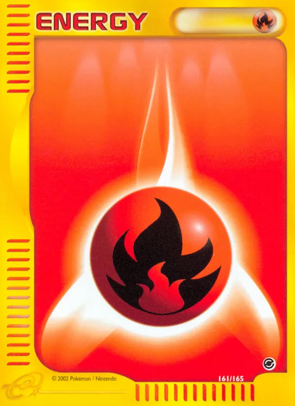 Fire Energy, Expedition Base Set No. 161