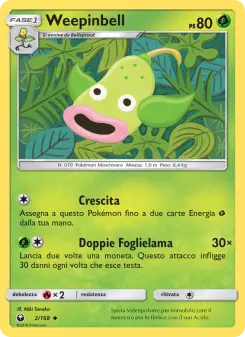 Weepinbell, Tempesta Astrale Nº 2 Normal
