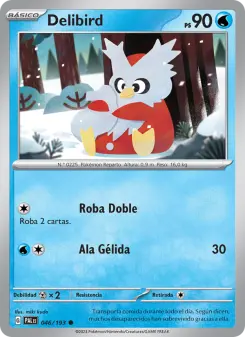 Delibird, Evoluciones en Paldea Nº 046 Normal