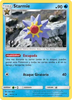Starmie, Invasión Carmesí No. 16 Normal