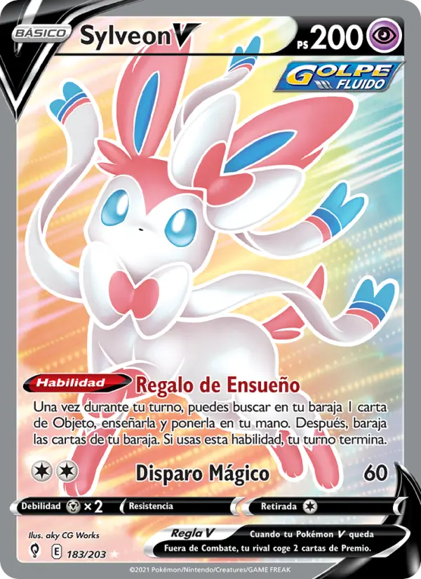 Sylveon V, Cielos Evolutivos No. 183