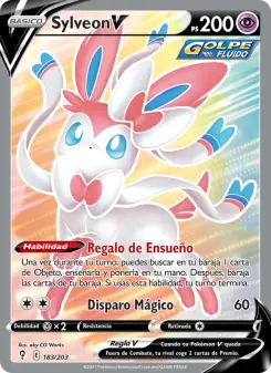Sylveon V, Cielos Evolutivos No. 183 Holo