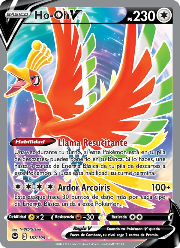 Ho-Oh V, Tempestad Plateada No. 187