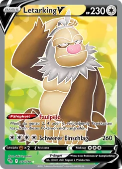 Letarking V, Pokémon GO No. 077 Holo