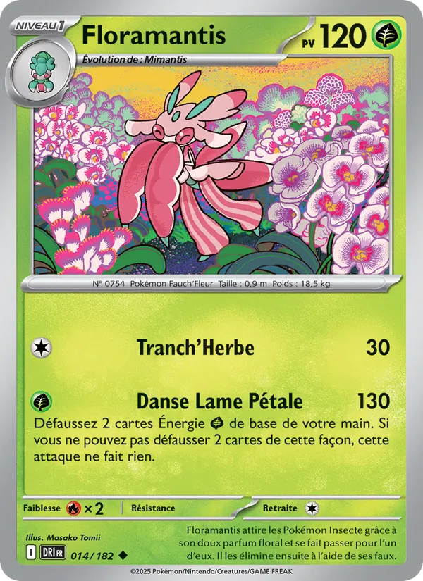 Floramantis, Rivalités Destinées No. 014