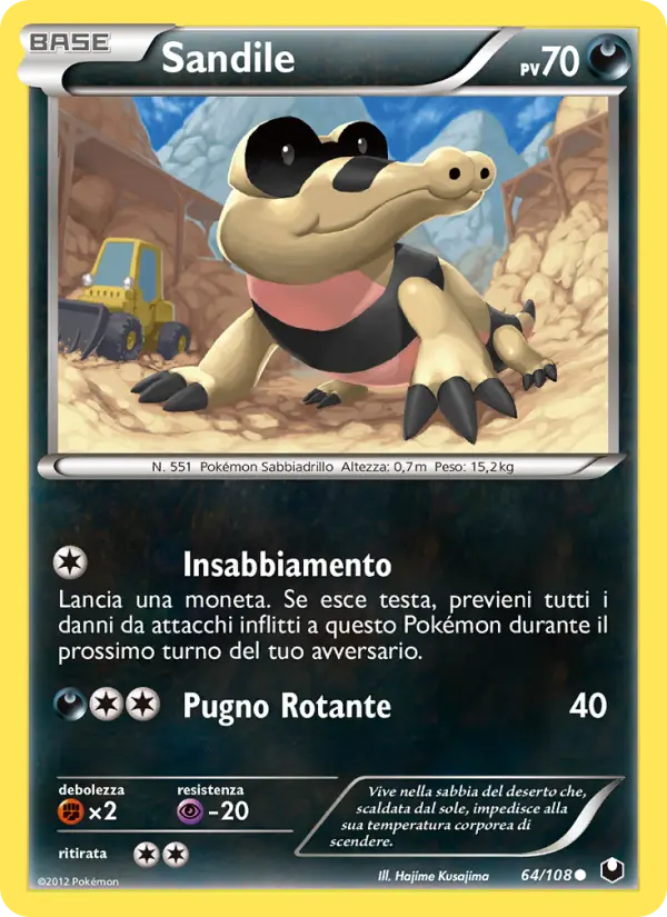 Sandile, Esploratori delle Tenebre No. 64