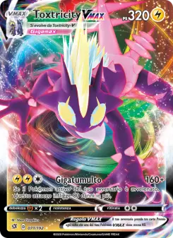 Toxtricity VMAX, Fragore Ribelle No. 71 Holo