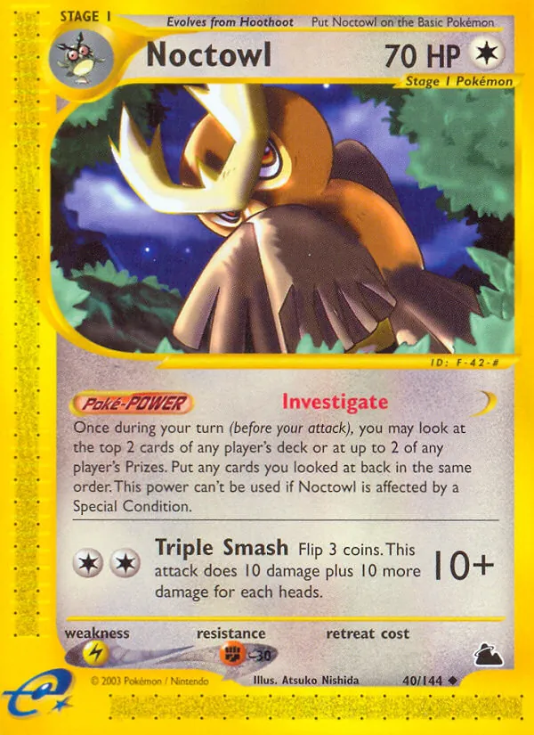 Noctowl, Skyridge No. 40