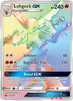 Lohgock GX, Sturm Am Firmament Nº 170 Normal