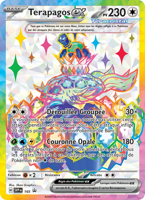 Terapagos-ex, SVP Black Star Promos Nº 165