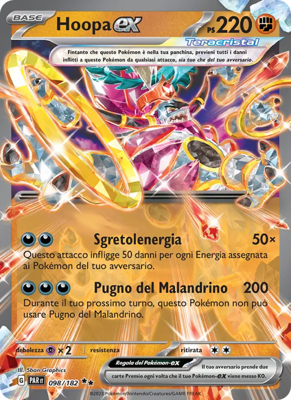 Hoopa-ex, Paradosso Temporale Nº 098