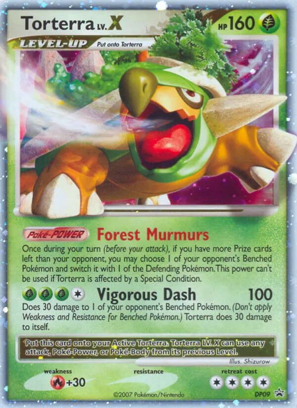 Torterra, DP Black Star Promos No. DP09