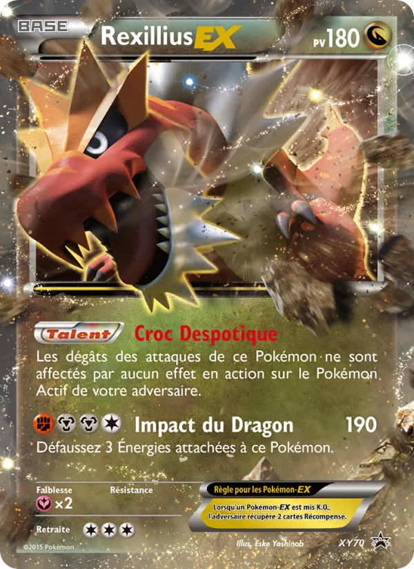 Rexillius EX, Promo XY No. XY70