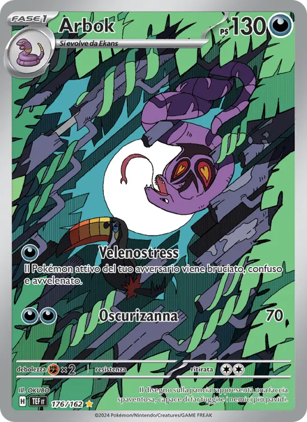 Arbok, Cronoforze Nº 176