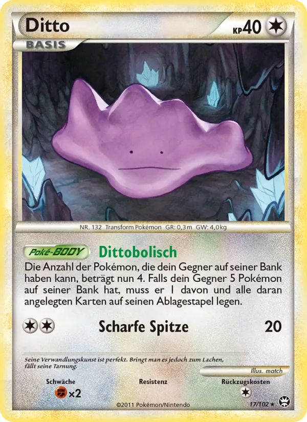 Ditto, Triumph No. 17