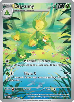 Leavanny, Llama Blanca No. 089 Holo