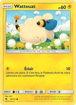 Wattouat, Tonnerre Perdu Nº 76 Normal
