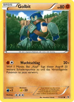 Golbit, Königliche Siege No. 71 Normal