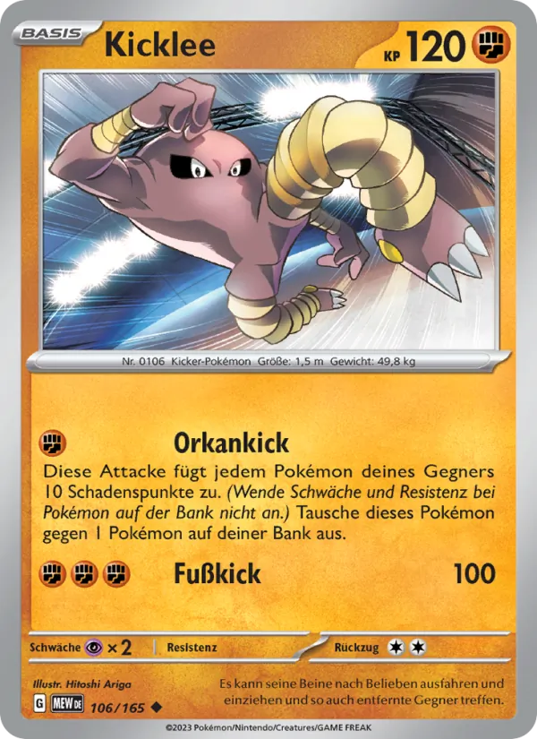 Kicklee, 151 Nº 106