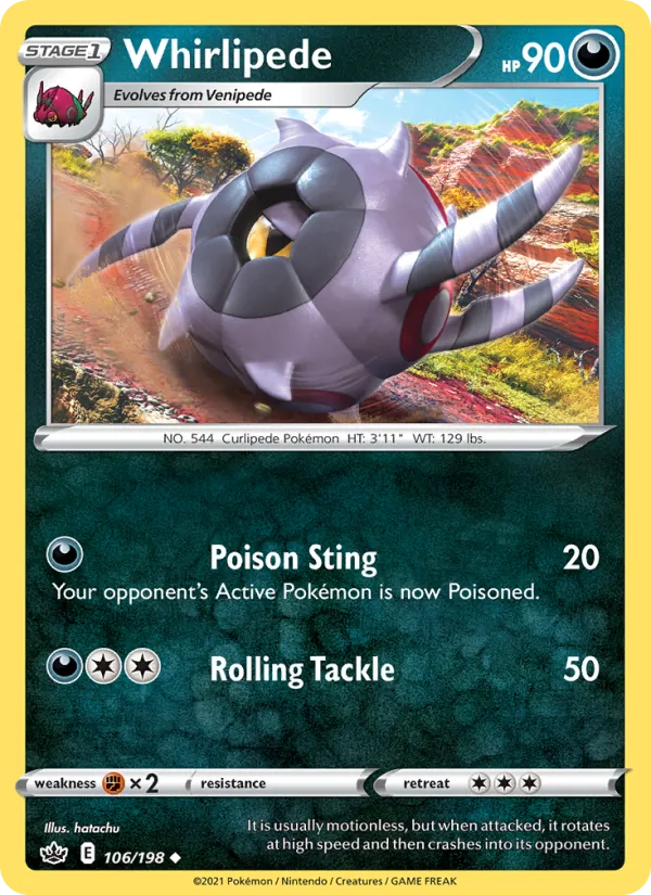Whirlipede, Chilling Reign No. 106