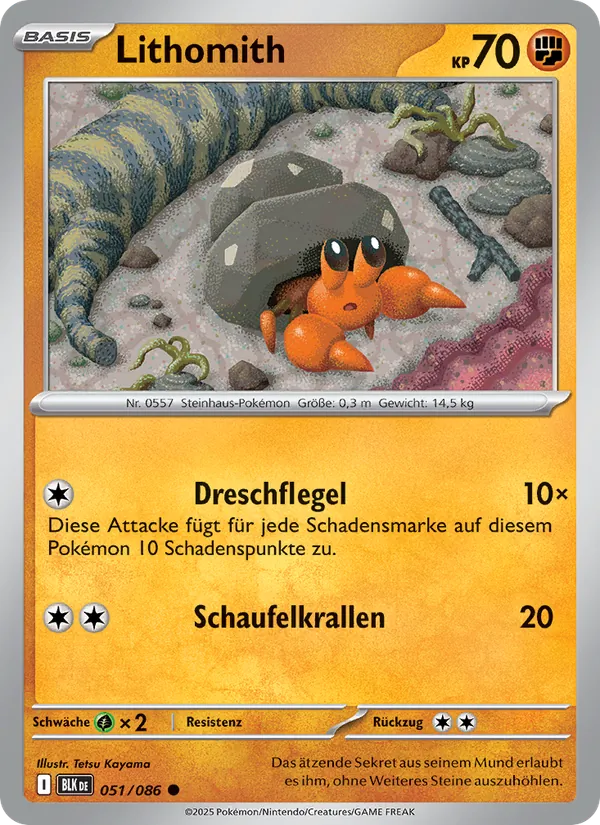 Lithomith, Schwarze Blitze No. 051