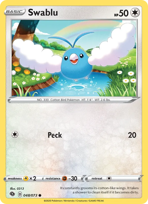 Swablu, Champion's Path Nº 48