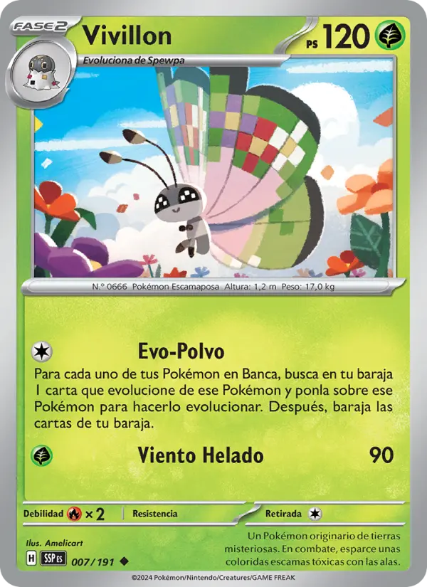 Vivillon, Chispas Fulgurantes No. 007